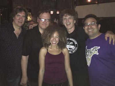 Sal Medina (Milk and Cookies),  Dennis Diken (The Smithereens), Dave Rave, Aaron and Haliee Rose