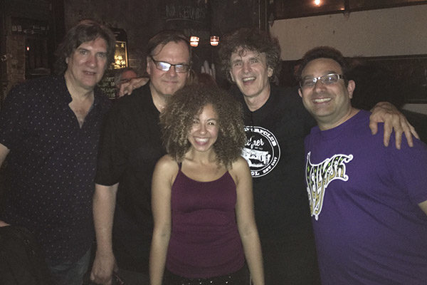 Sal Medina (Milk and Cookies),  Dennis Diken (The Smithereens), Dave Rave, Aaron and Haliee Rose